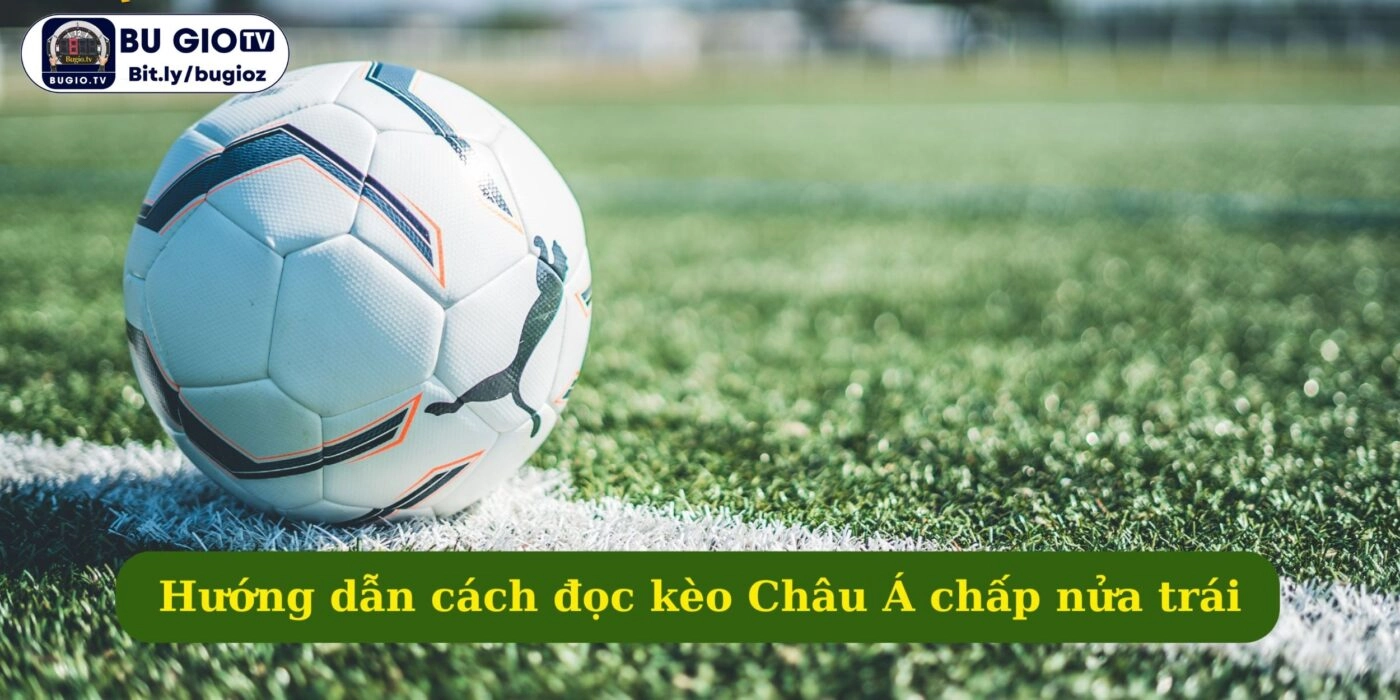 Hướng dẫn cách đọc kèo Châu Á chấp nửa trái